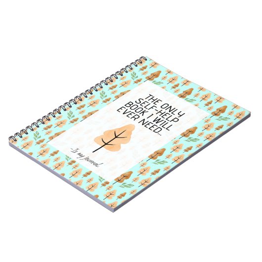 "Selbsthilfe"-Journalist Notizblock (Linke Seite)