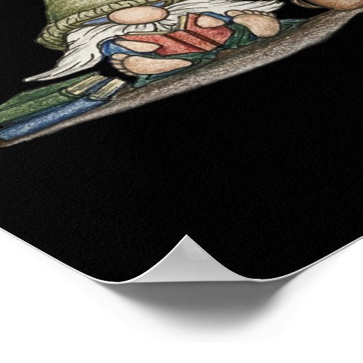 Selbsthilfegnomen Poster (Ecke)