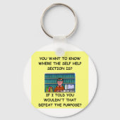 Selbsthilfewitz Schlüsselanhänger (Vorderseite)