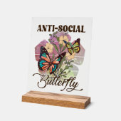 Selbstinspirierende Wortart Acrylschild (Winkel)