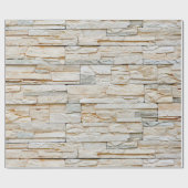 Selbstklebender Tapetenstein Geschenkpapier (Flach)