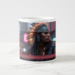 "Selbstkontrolle ist DEINE Superkraft" Jumbo-Tasse