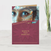 Selbstkontrolle ist Ihr SuperPower Dankeskarte (Vorderseite)