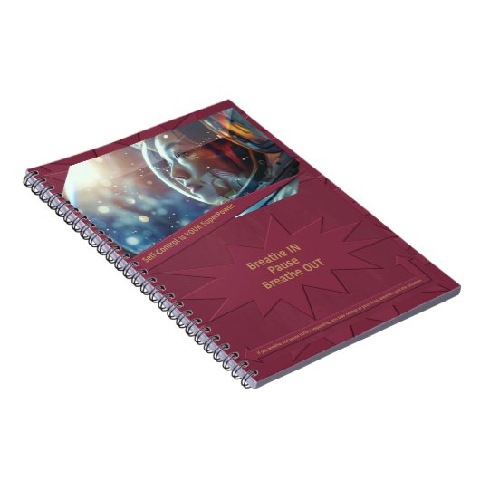 Selbstkontrolle ist Ihr SuperPower Notizblock (Rechte Seite)