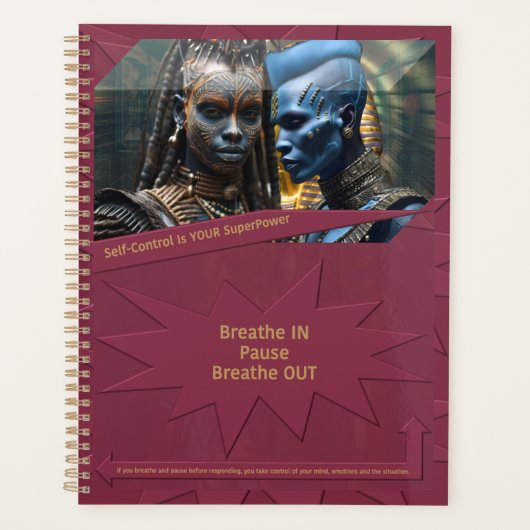 Selbstkontrolle ist Ihr SuperPower Planer (Vorderseite)