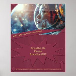 Selbstkontrolle ist Ihr SuperPower Poster