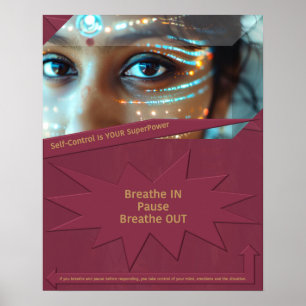 Selbstkontrolle ist Ihr SuperPower Poster