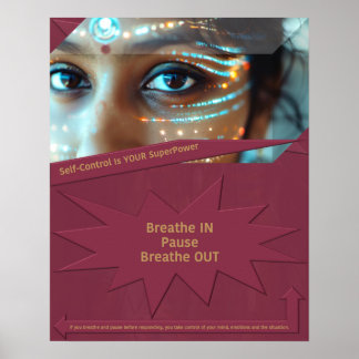 Selbstkontrolle ist Ihr SuperPower Poster