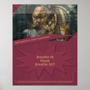 Selbstkontrolle ist Ihr SuperPower Poster