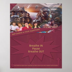 Selbstkontrolle ist Ihr SuperPower Poster