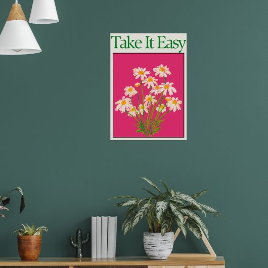Selbstliebe-Affirmationsposter Poster (Wohnzimmer 1)