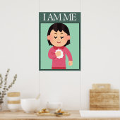 Selbstliebe-Affirmationsposter Poster (Küche)