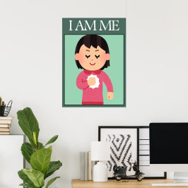 Selbstliebe-Affirmationsposter Poster
