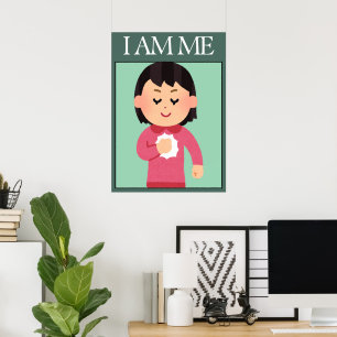 Selbstliebe-Affirmationsposter Poster