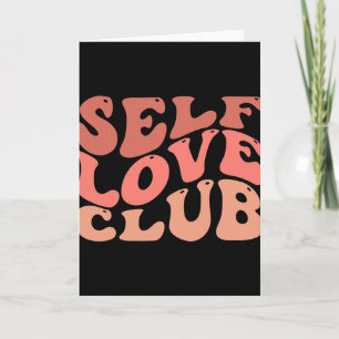 Selbstliebe-Club Selbstliebe Inspirierendes Zitat  Karte