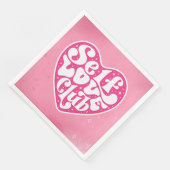 Selbstliebe-Club Serviette (Ecke)