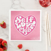 Selbstliebe-Club Serviette (Beispiel)