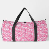 Selbstliebe-Club-Tasche Duffle Bag (Rückseite)