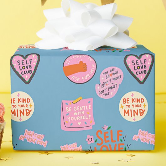 Selbstliebe-Geschenkpapier Geschenkpapier