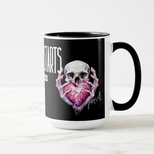Selbstliebe-Kaffeetasse Tasse (Rechts)