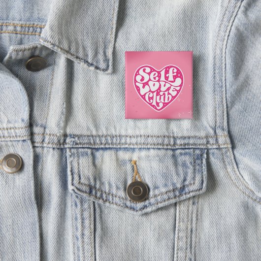 Selbstliebe Klub Button (Beispiel)