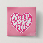 Selbstliebe Klub Button (Vorderseite)