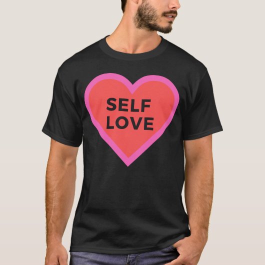 SELBSTLIEBE Mädchen T-Shirt (Vorderseite)