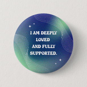 Selbstliebe, Motivations- und Inspirationszitat Button