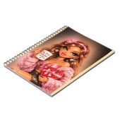 Selbstliebe Valentinsbuch Notizblock (Linke Seite)