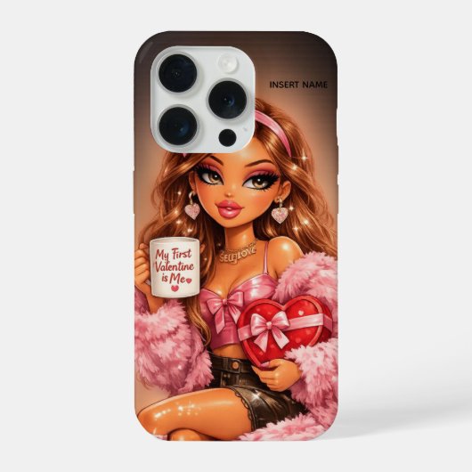 Selbstliebe Valentinstag-Handyhülle iPhone Hülle (Rückseite)