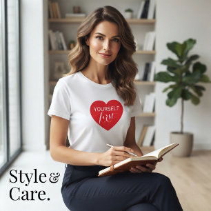 Selbstliebe zuerst Comfort Fit Tri-Blend T-Shirt Shirt