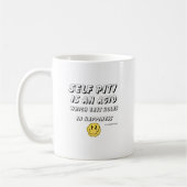 Selbstmitleid - Earl Nightingale Quote - Kaffeetasse (Links)