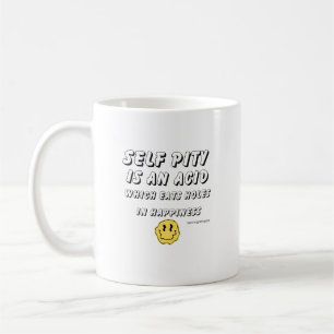 Selbstmitleid - Earl Nightingale Quote - Kaffeetasse