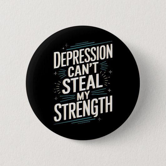 Selbstmord Bewusstsein Depression Angst Psychische Button (Vorderseite)