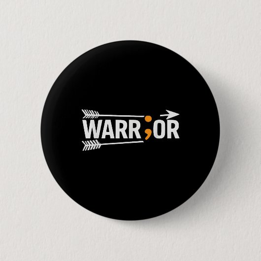 Selbstmord Bewusstsein Depression Angst Psychische Button (Vorderseite)