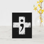 Selbstmord Bewusstsein Depression Angst Psychische Karte (Gelbe Blume)