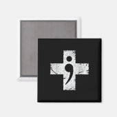 Selbstmord Bewusstsein Depression Angst Psychische Magnet (Vorderseite/Rückseite)