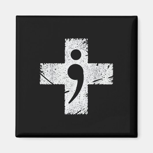 Selbstmord Bewusstsein Depression Angst Psychische Magnet (Vorne)