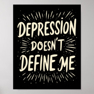 Selbstmord Bewusstsein Depression Angst Psychische Poster