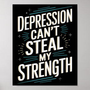 Selbstmord Bewusstsein Depression Angst Psychische Poster