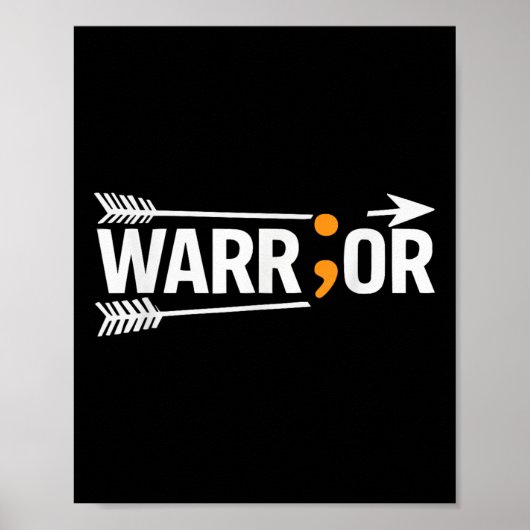 Selbstmord Bewusstsein Depression Angst Psychische Poster (Vorne)