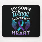 Selbstmord Bewusstsein Gedächtnis der Son Wings Co Mousepad (Vorne)
