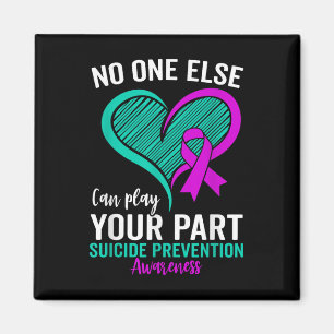 Selbstmord Bewusstsein Psychische Gesundheit Suizi Magnet