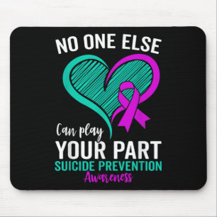 Selbstmord Bewusstsein Psychische Gesundheit Suizi Mousepad