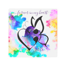 Selbstmord Bewusstsein Schmetterling Semicolon Eri