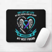 Selbstmord-Bewusstsein Shirt Bester Freund Prävent Mousepad (Mit Mouse)