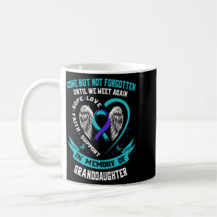 Selbstmord-Bewusstsein Shirt Enkelin Männer Frauen Kaffeetasse