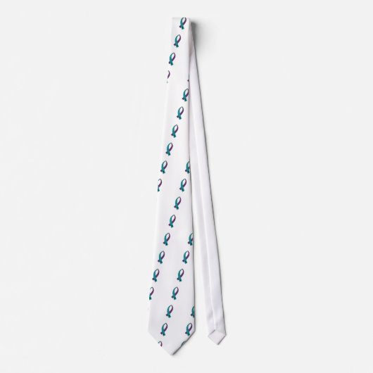 Selbstmord-Bewusstseins-Band Krawatte (Vorderseite)