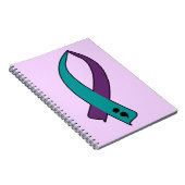 Selbstmord-Bewusstseins-Band Notizblock (Rechte Seite)