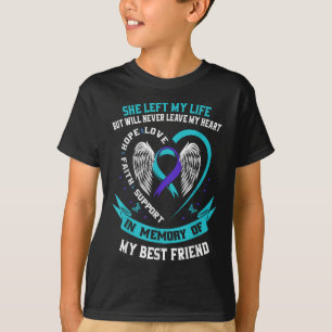 Selbstmord-Bewusstseinsshirt Bester Freund Prävent T-Shirt